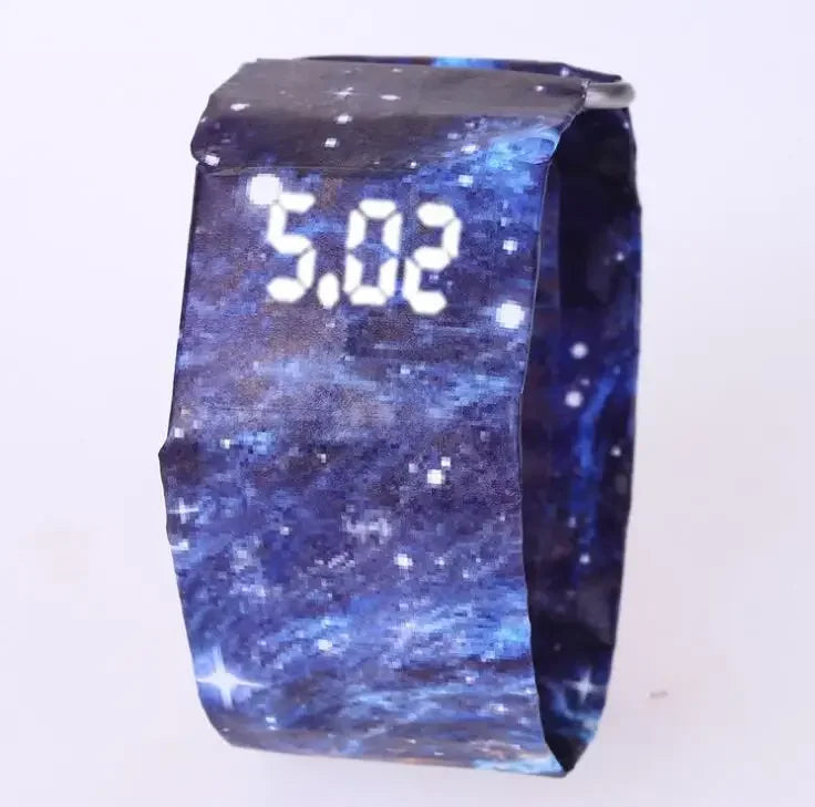 2020 Fashion Creative Paper Watches Men LED Digital Watches Women Men Sport Watches Cheap Price Relogio Masculino