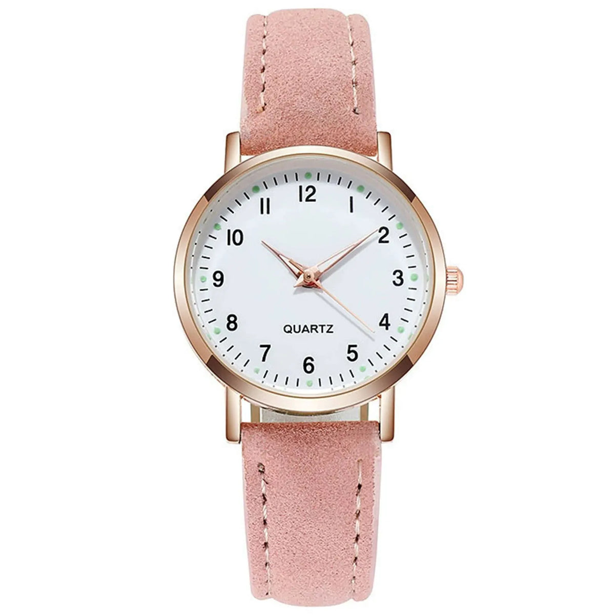 Fashion Women Watches,Vintage-Quartz Watch With Glow-In-The-Dark Design Fashion Business Casual Analog Watch,Girls Clock Gift