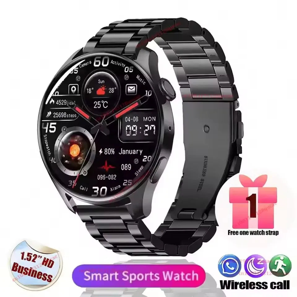 2026 Smart Watch For Men 100+Sport Modes HD Touch Screen Photos Control DIY Dial Smartwatch 5ATM Waterproof For ios android HT30