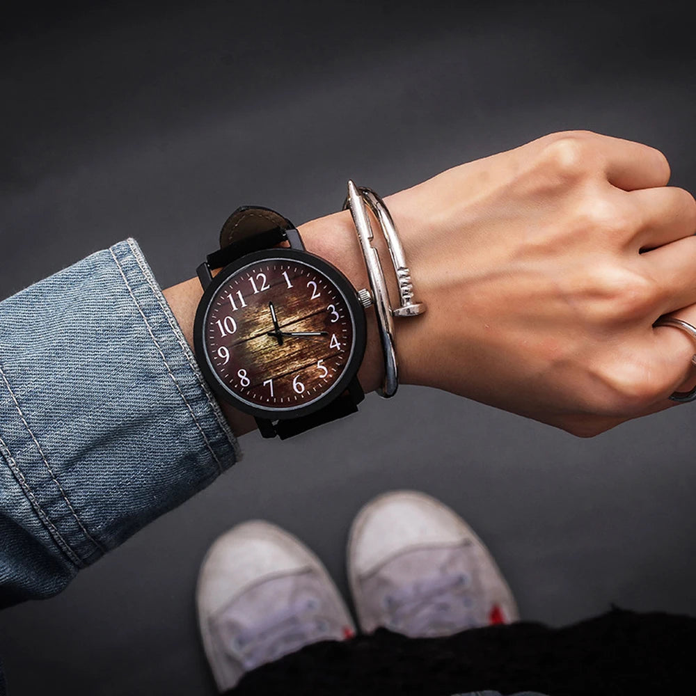 Fashion Wrist Watch Women Quartz Wristwatches For Ladies Clock Female Hours Hodinky Montre Femme Large Dial PU
