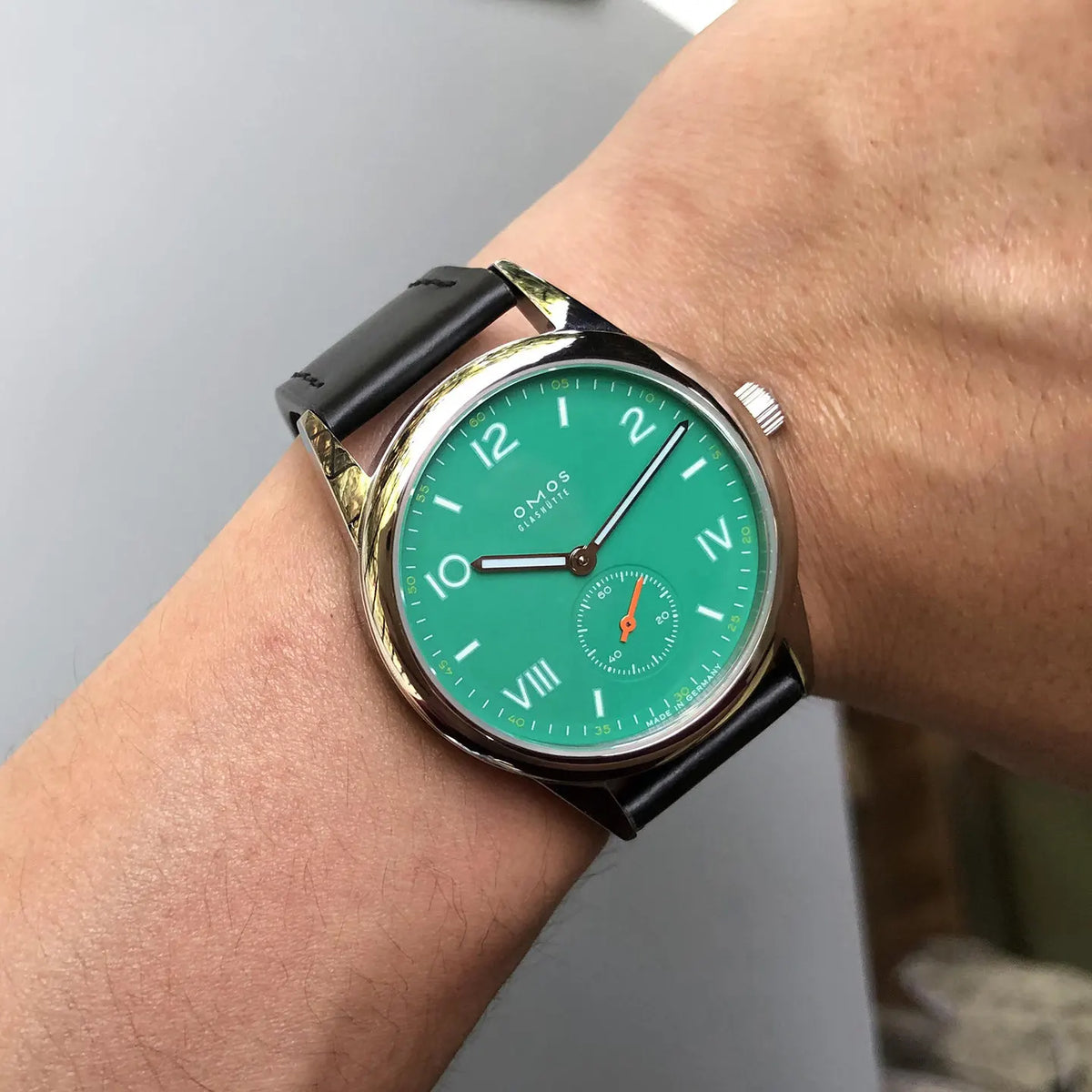 High-end men's 38.5mm automatic mechanical watch, equipped with Seagull ST17 movement, waterproof and luminescent