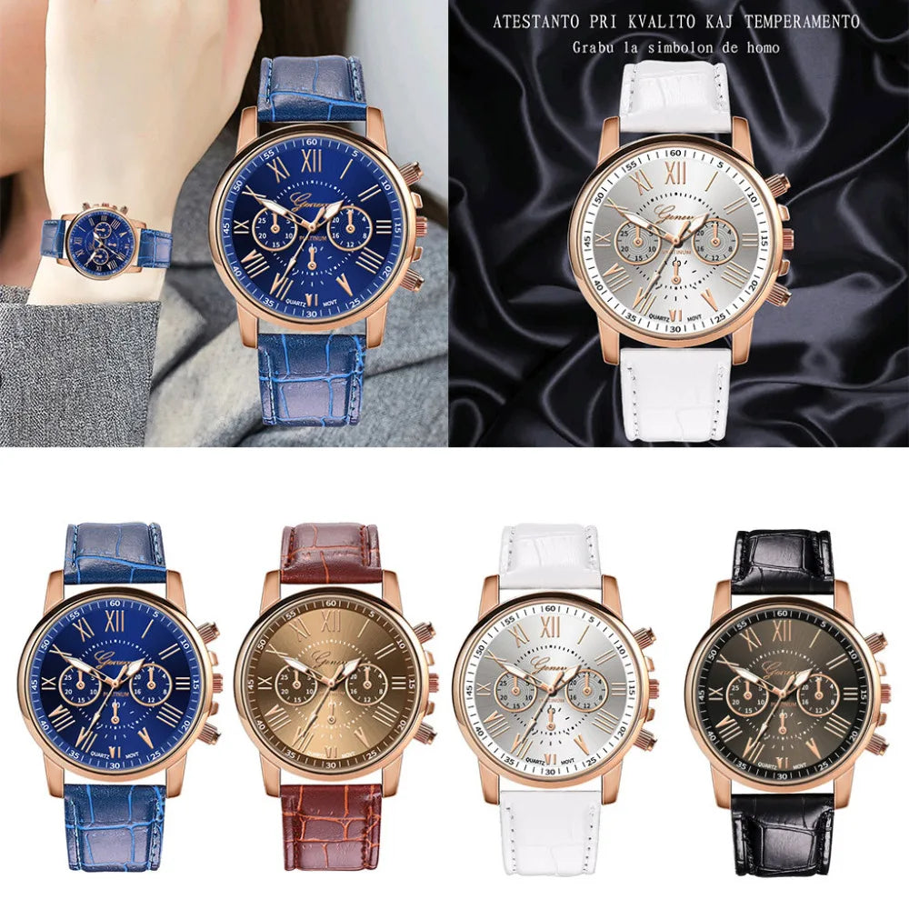 Fashion Casual Women Watches Ladies Watches Women Sports Watches Quartz Wristwatches Leather horloges vrouwen dames horloges