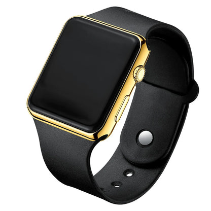 Digital Watches  Men For Women Electronic LED  Wristwatch  Fashion Casual Simple Silicone Female Clock