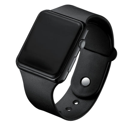 Digital Watches  Men For Women Electronic LED  Wristwatch  Fashion Casual Simple Silicone Female Clock