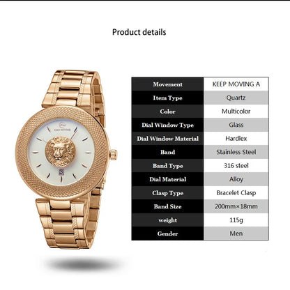 Top Luxury Casual Fashion Brand Men Watches Waterproof Quartz Men Waterproof Stainles Steel Wrist Watch clock reloj hombre Gift