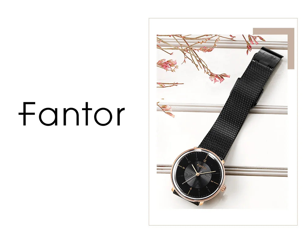 Fantor Brand Luxury Fashion Elegant Woman Watch relogio feminino Ladies Wrist Watch for Women