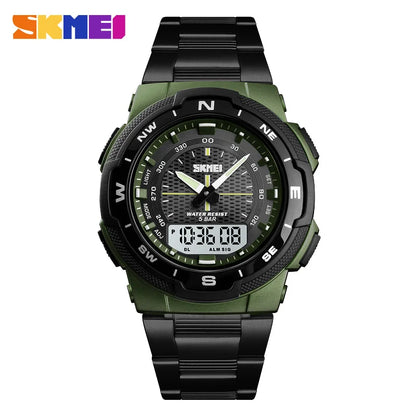 2025 Men Watch  Top Brand Luxury Business Waterproof Wrist Watch Men Fashion Quartz Sports Watches Stainless Steel Mens Watches