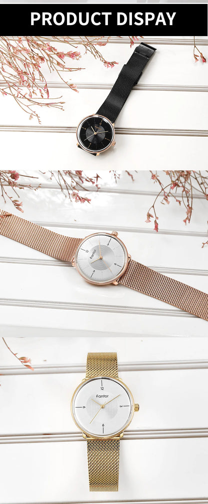 Fantor Brand Luxury Fashion Elegant Woman Watch relogio feminino Ladies Wrist Watch for Women
