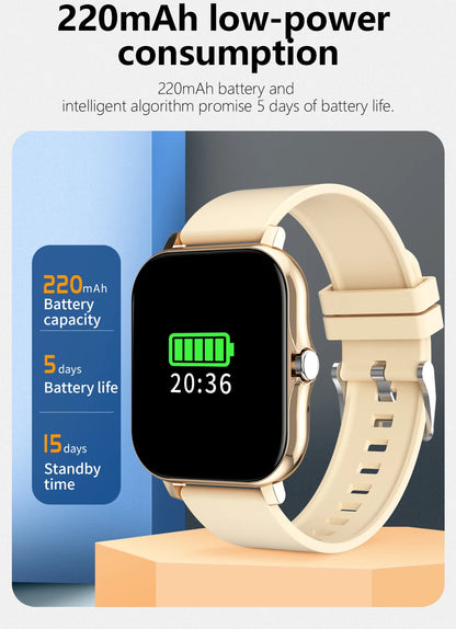 2026 New Multifunctional Smart Watch Men Women Bluetooth Connected Phone Music Fitness Sports Bracelet Sleep Monitor watch ht30
