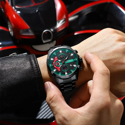 Watches For Men CURREN Man WristWatch Waterproof Chronograph Men Watch Military Top Brand Luxury StainlessSteel Sport Male Clock