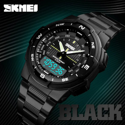 2025 Men Watch  Top Brand Luxury Business Waterproof Wrist Watch Men Fashion Quartz Sports Watches Stainless Steel Mens Watches