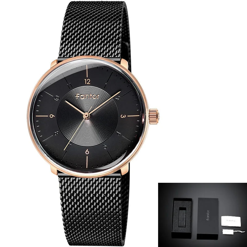 Fantor Brand Luxury Fashion Elegant Woman Watch relogio feminino Ladies Wrist Watch for Women