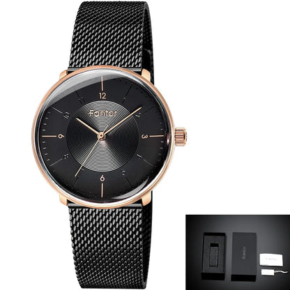 Fantor Brand Luxury Fashion Elegant Woman Watch relogio feminino Ladies Wrist Watch for Women