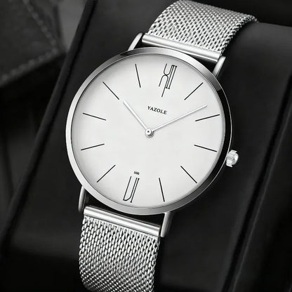 Fashion Simple Men Watch TOP Brand Luxury Classic Design Quartz Wristwatches For Man Ultra Thin Business Male Clock Montre Homme