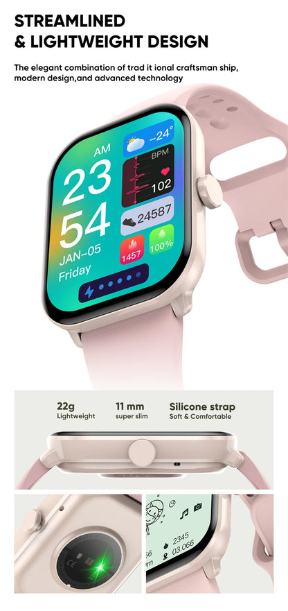 For Xiaomi Watch 5 Global Version Sports Smart Watch Men Women HD AMOLED Screen Heart Rate Call GPS Track Waterproof Smartwatch