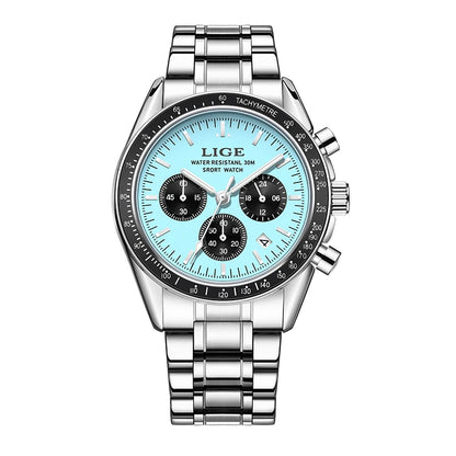2026 New Sports Watch Men Top Brand Luxury Mens Watches Business Waterproof Military Quartz Chronograph Wristwatch Montre Homme