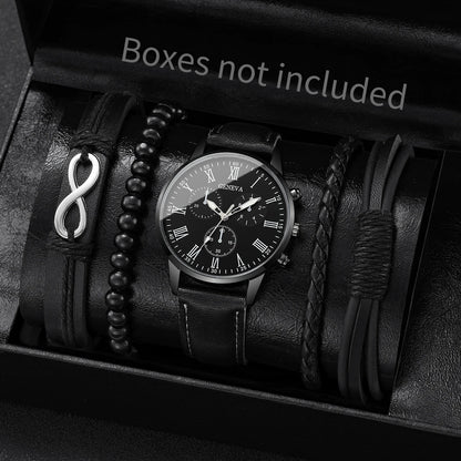 2026Men's versatile fashion watch, hot selling in foreign trade, business two eye watch