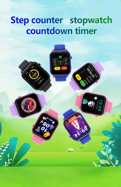 New Smart Watch Kids Toys 18 Games Sleep Monitoring Alarm Clock Calculator Steps Children Smartwatch Camera Girls Boys Gifts