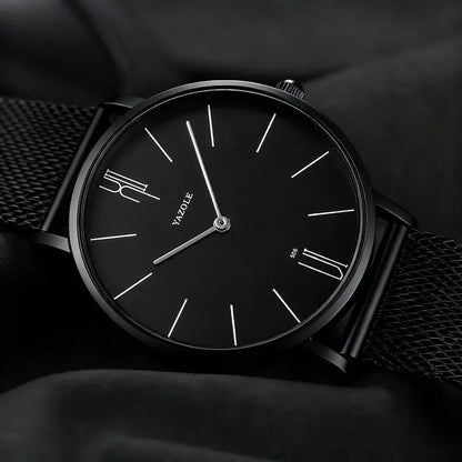 Fashion Simple Men Watch TOP Brand Luxury Classic Design Quartz Wristwatches For Man Ultra Thin Business Male Clock Montre Homme