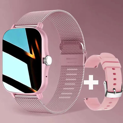 Smart Watch 1.83" Hd Screen Bluetooth Call Heart Rate Blood Oxygen Health Monitor Sports Smartwatch Women Men Holiday Gifts Ht30
