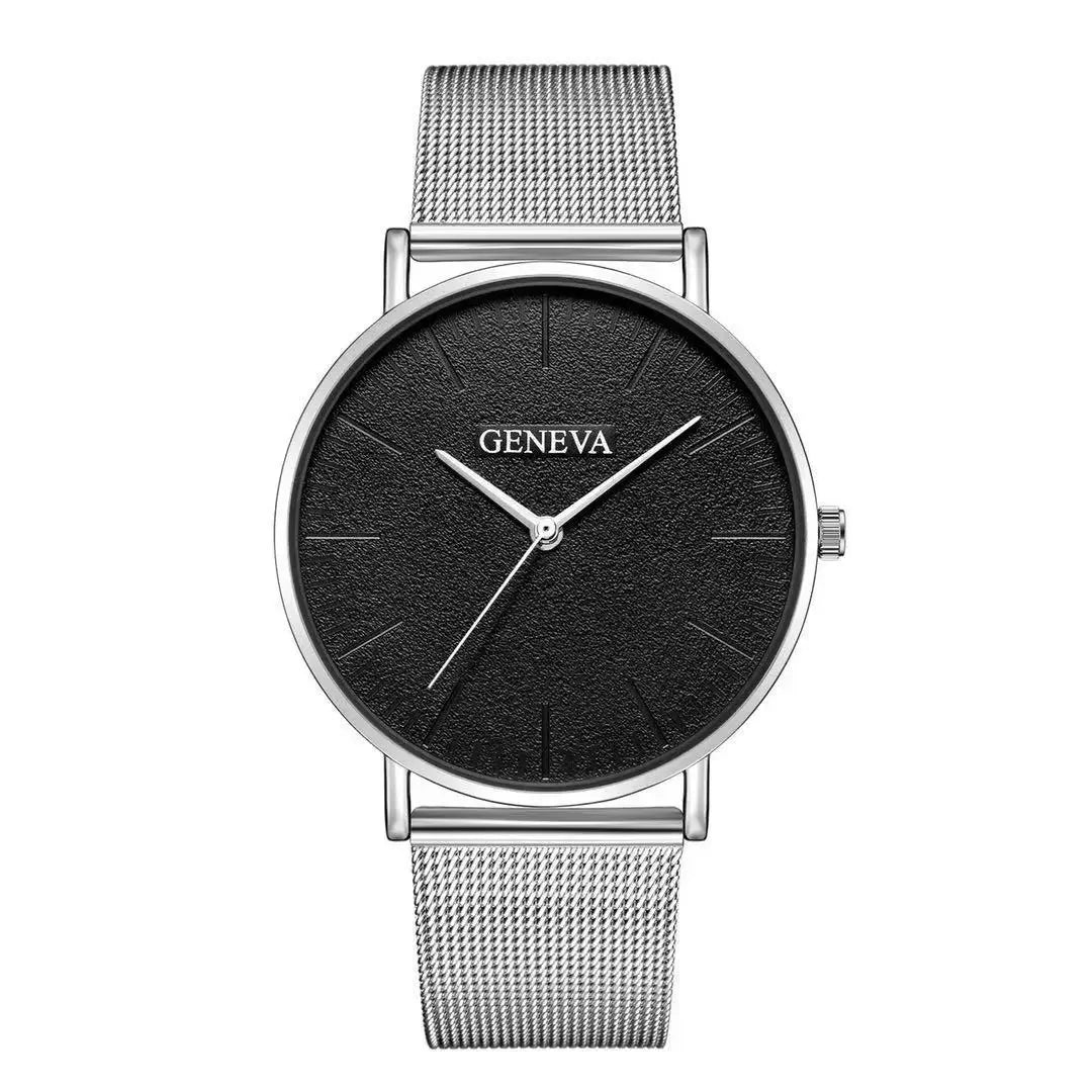 2025 Women's Watch Vintage Classic Fashion Dial Casual Steel Strip Strap Gold Rose Feminine Casual Quartz Wristwatch