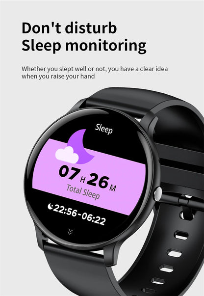 2026 New Smart Watch Women Men Bluetooth Call Sports Fitness Watches Heart Rate Health Monitor Smartwatch Ladies For Android iOS