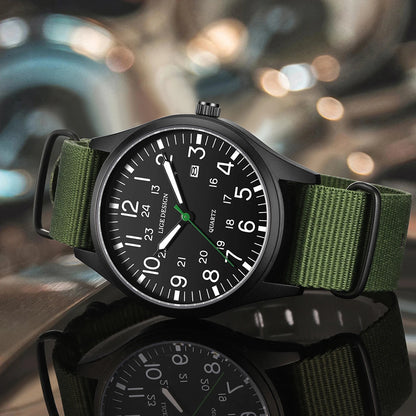 New Fashion LIGE Fashion Man Watch Outdoor Casual Sport Classic Auto Date Waterproof Luminous Quartz Watches Male Wear-resistant