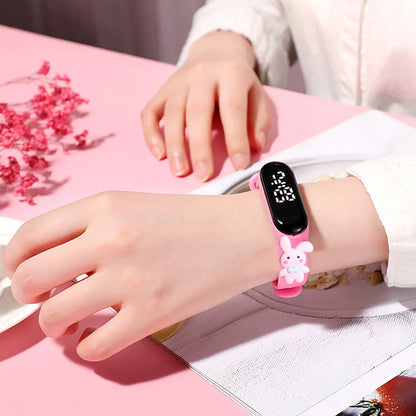 2024 New Sports Watch Outdoor Silicone Bracelet Electronic Watch  Cartoon Bracelet Digital Watches Unisex Gift
