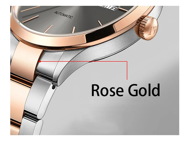 IW Watches Men Luxury Brand MIYOTA Mechanical Watch Fashion Automatic Watch Reloj Hombre Sport Clock Male Hour Relogio Masculino
