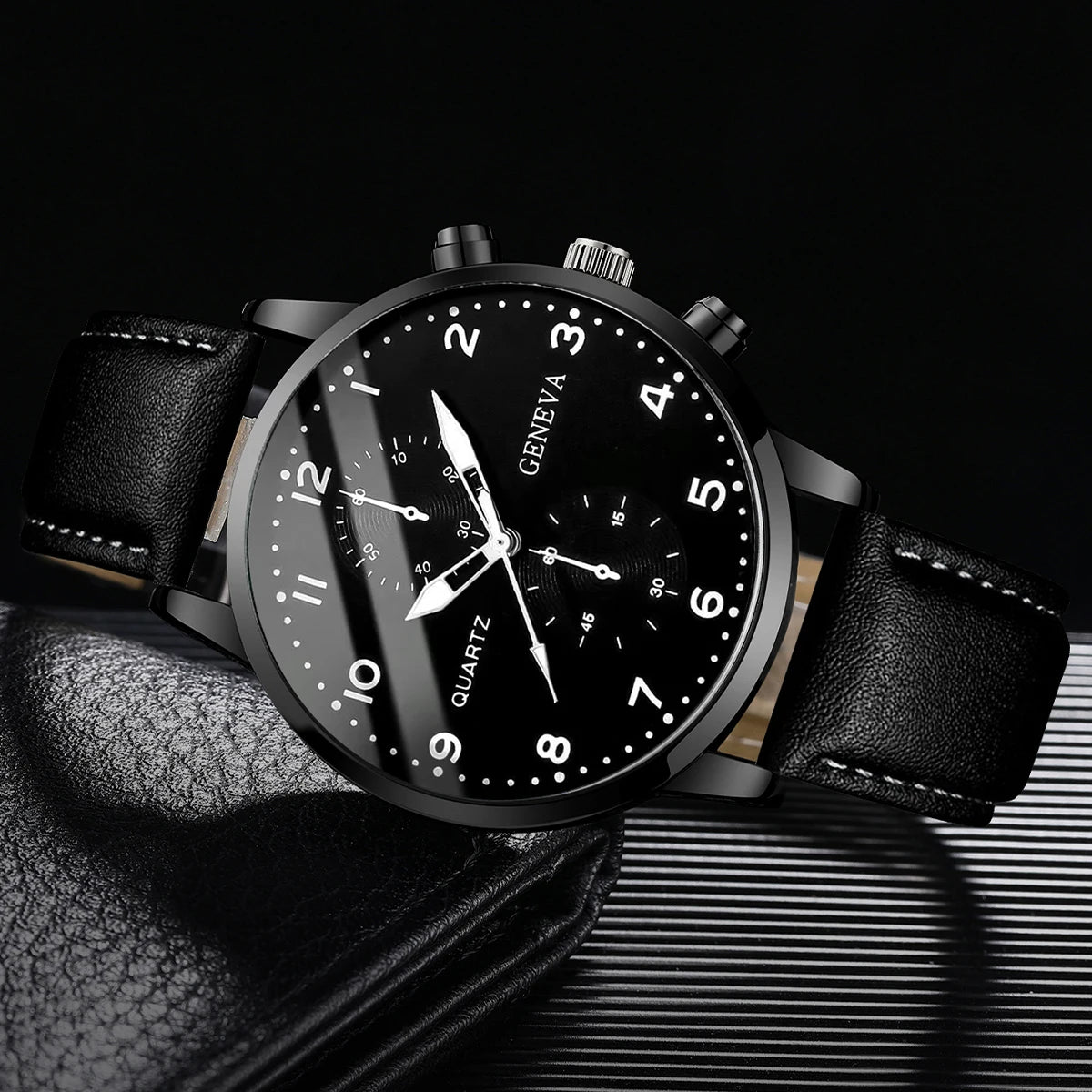 2026Men's versatile fashion watch, hot selling in foreign trade, business two eye watch
