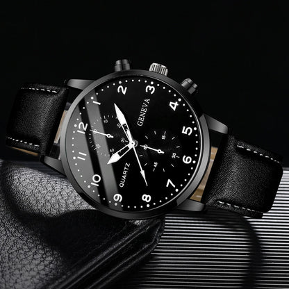 2026Men's versatile fashion watch, hot selling in foreign trade, business two eye watch