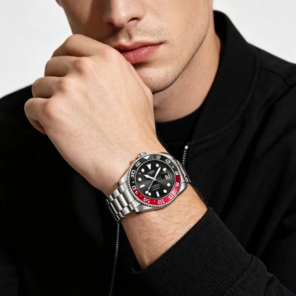 LIGE Fashion Luxury Couple Watches Quartz Watches Waterproof Stainless Steel Watch Valentine Gift Love Watch Relogio Masculino