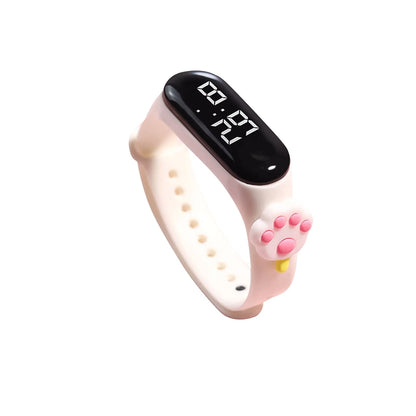 2024 New Sports Watch Outdoor Silicone Bracelet Electronic Watch  Cartoon Bracelet Digital Watches Unisex Gift