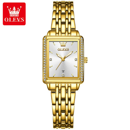OLEVS 9995 Date Watch for Women Luxury Waterproof Luminous Watches Elegant Quartz Ladies Womens Wristwatces Relojes Para Mujer