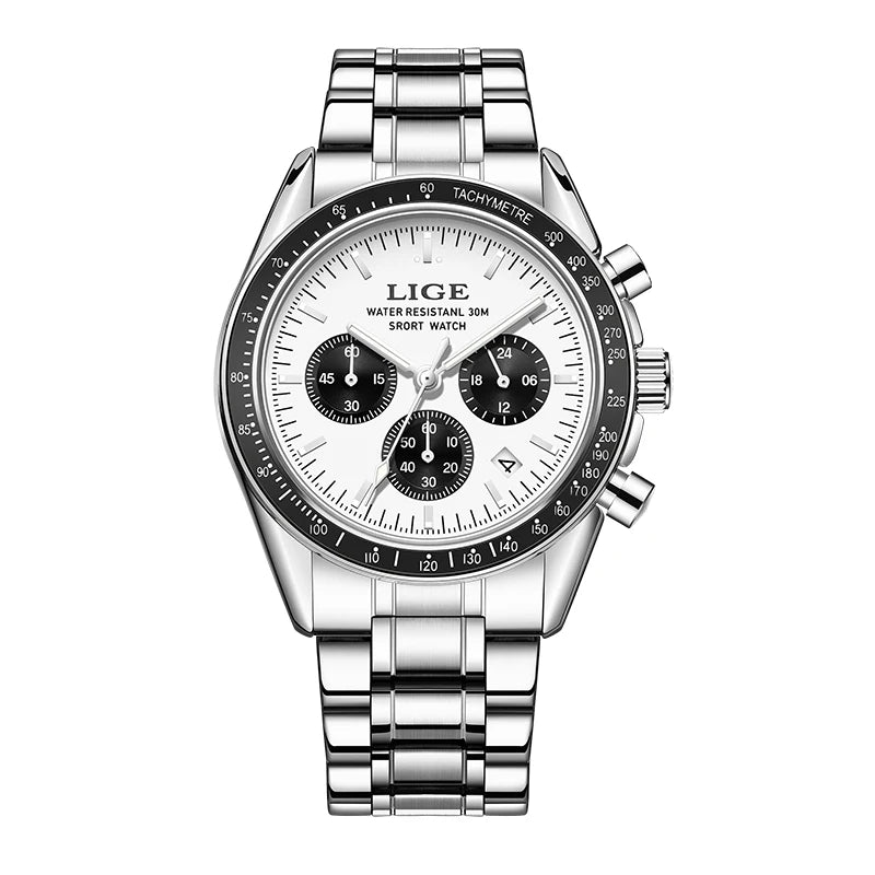 2026 New Sports Watch Men Top Brand Luxury Mens Watches Business Waterproof Military Quartz Chronograph Wristwatch Montre Homme