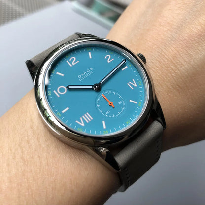 High-end men's 38.5mm automatic mechanical watch, equipped with Seagull ST17 movement, waterproof and luminescent