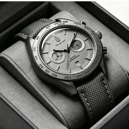 Fashion Casual Men Quartz Watch with Auto Date Chronograph Waterproof Sport Relogio Masculino