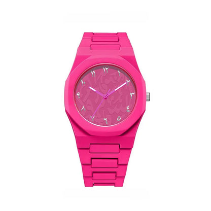 Middle Eastern Popular Sports Watches for Men and Women Dopamine Quartz Watches Niche Fashion Waterproof Stainless Steel
