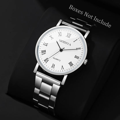 Fashion Men Business Watches Casual Analog Quartz Watch Men's Wristwatch Reloj Hombre（Without Box）