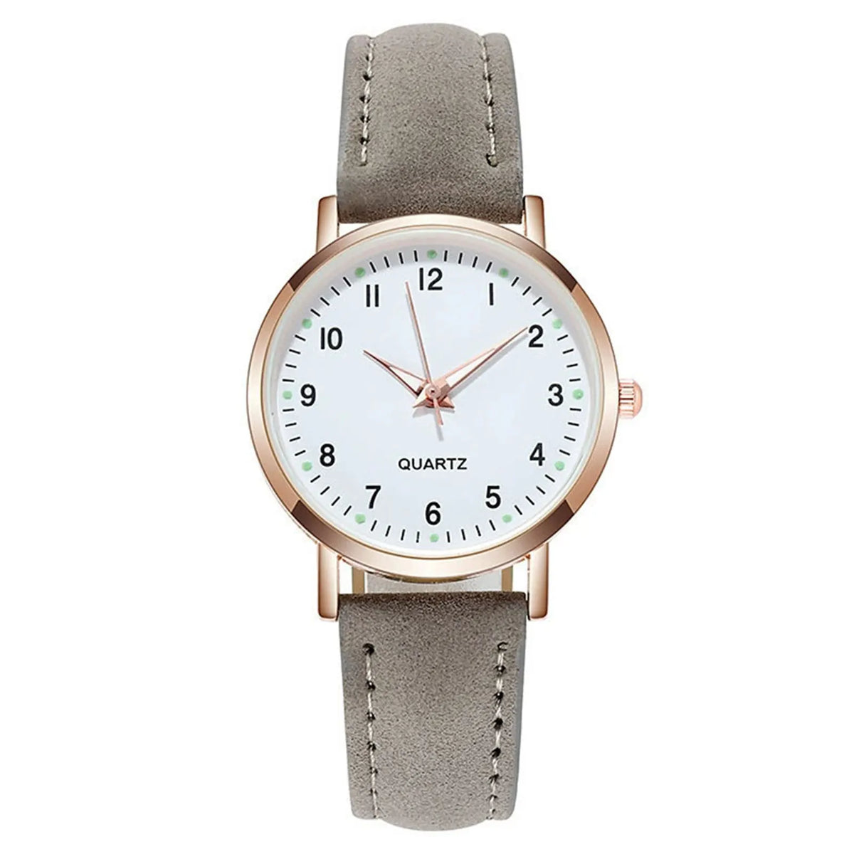 Fashion Women Watches,Vintage-Quartz Watch With Glow-In-The-Dark Design Fashion Business Casual Analog Watch,Girls Clock Gift