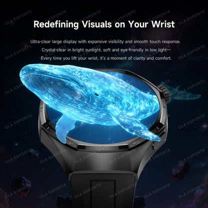 Men Smart Watch 1.52" HD Screen Bluetooth 5.4 Wireless Call Information Reminder Health Monitor Smart Watch IP68 Waterproof HT30