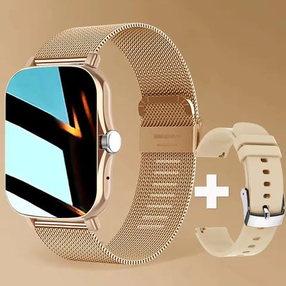 Smart Watch 1.83" Hd Screen Bluetooth Call Heart Rate Blood Oxygen Health Monitor Sports Smartwatch Women Men Holiday Gifts Ht30
