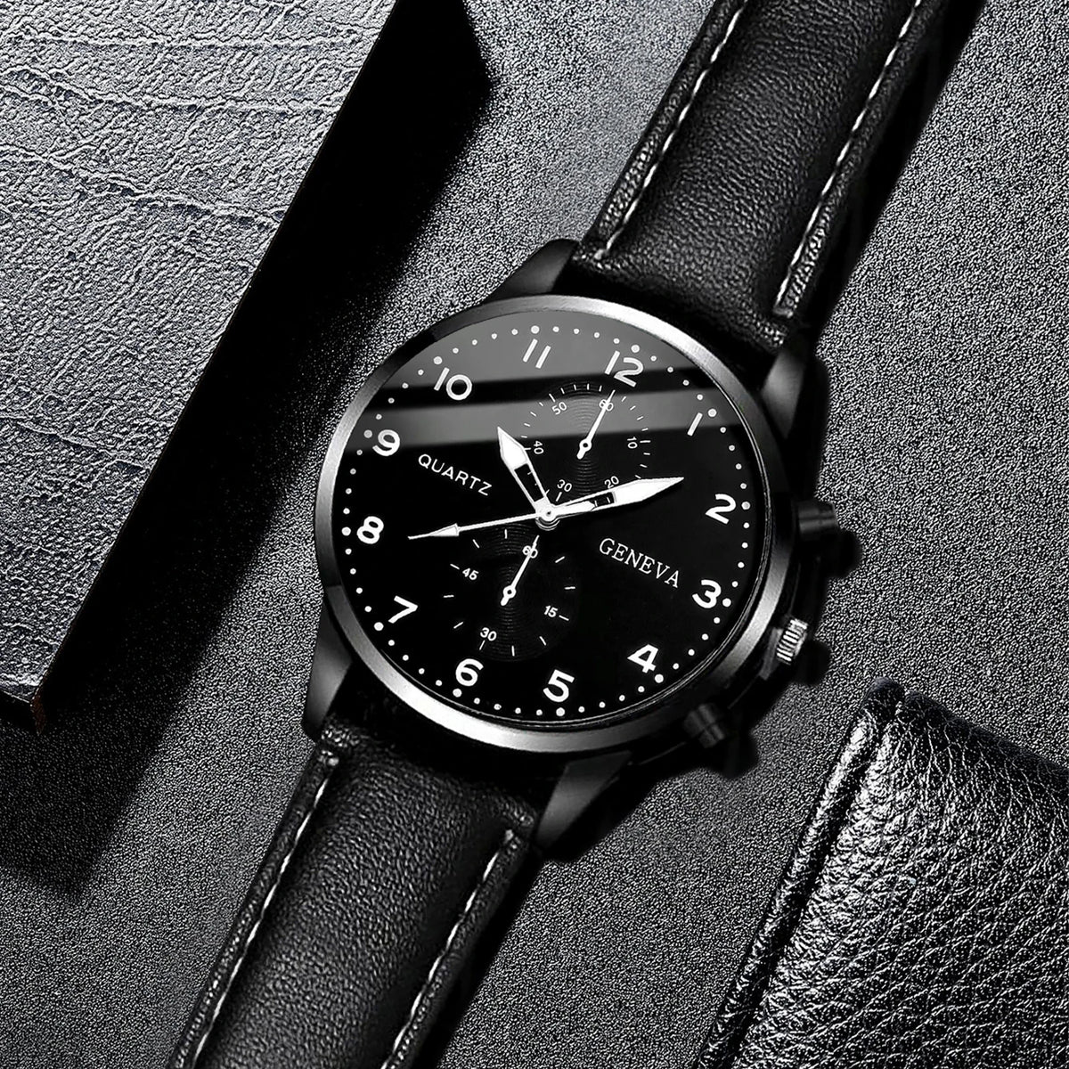 2026Men's versatile fashion watch, hot selling in foreign trade, business two eye watch