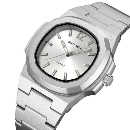 Skmei Bracelet Watches for Mens Analog Display 50M Waterproof Simple Style Quartz Wristwatch