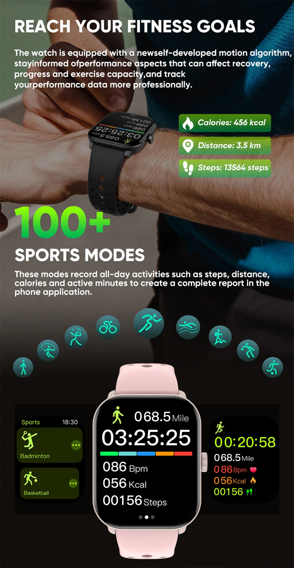 For Xiaomi Watch 5 Global Version Sports Smart Watch Men Women HD AMOLED Screen Heart Rate Call GPS Track Waterproof Smartwatch
