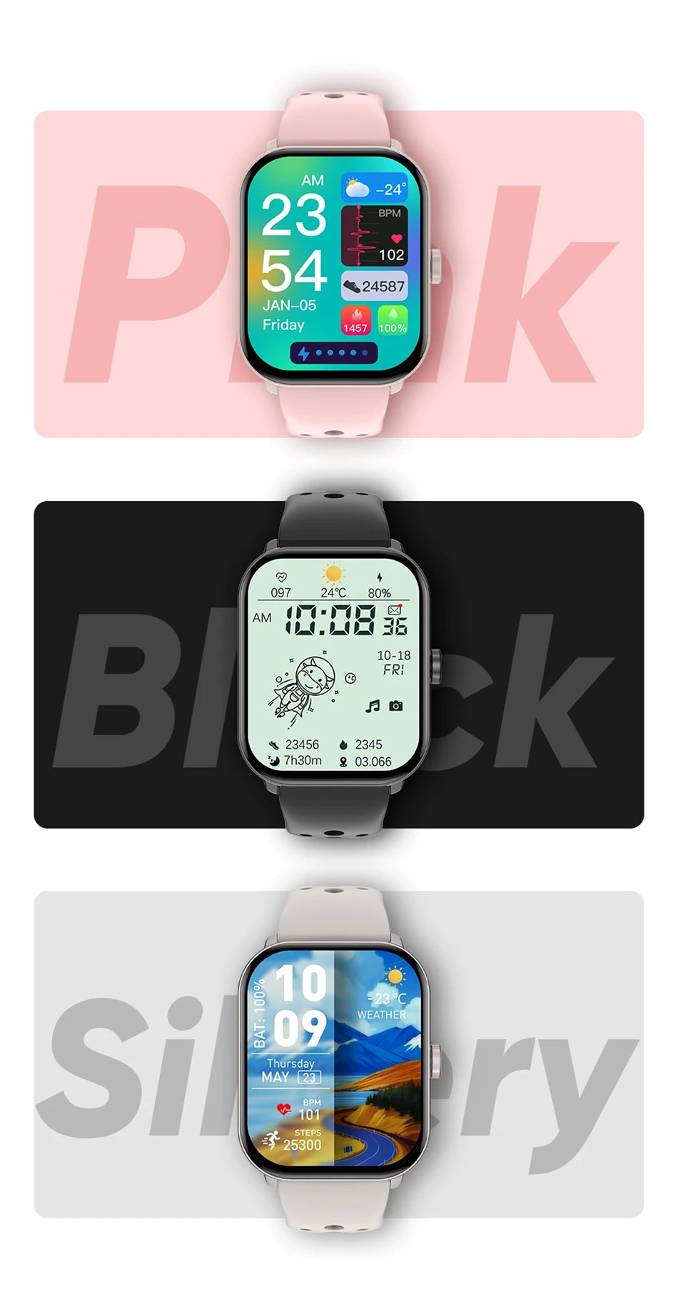 For Xiaomi Watch 5 Global Version Sports Smart Watch Men Women HD AMOLED Screen Heart Rate Call GPS Track Waterproof Smartwatch
