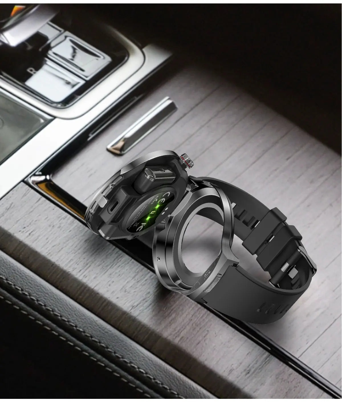 2026 T-REX3 New 2 in 1 Smart Watch With Earbuds Smart Watch TWS Bluetooth Earphone Heart Rate Blood Oxygen Monitor Sports Watch