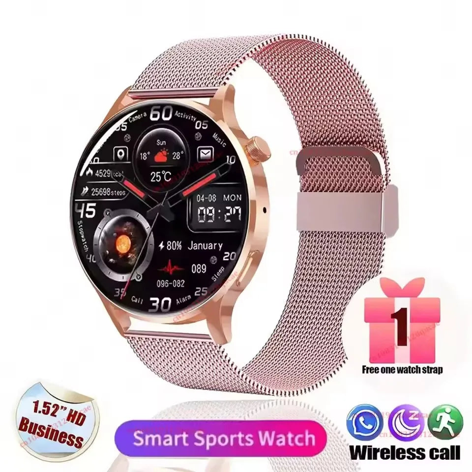 2026 Smart Watch For Men 100+Sport Modes HD Touch Screen Photos Control DIY Dial Smartwatch 5ATM Waterproof For ios android HT30