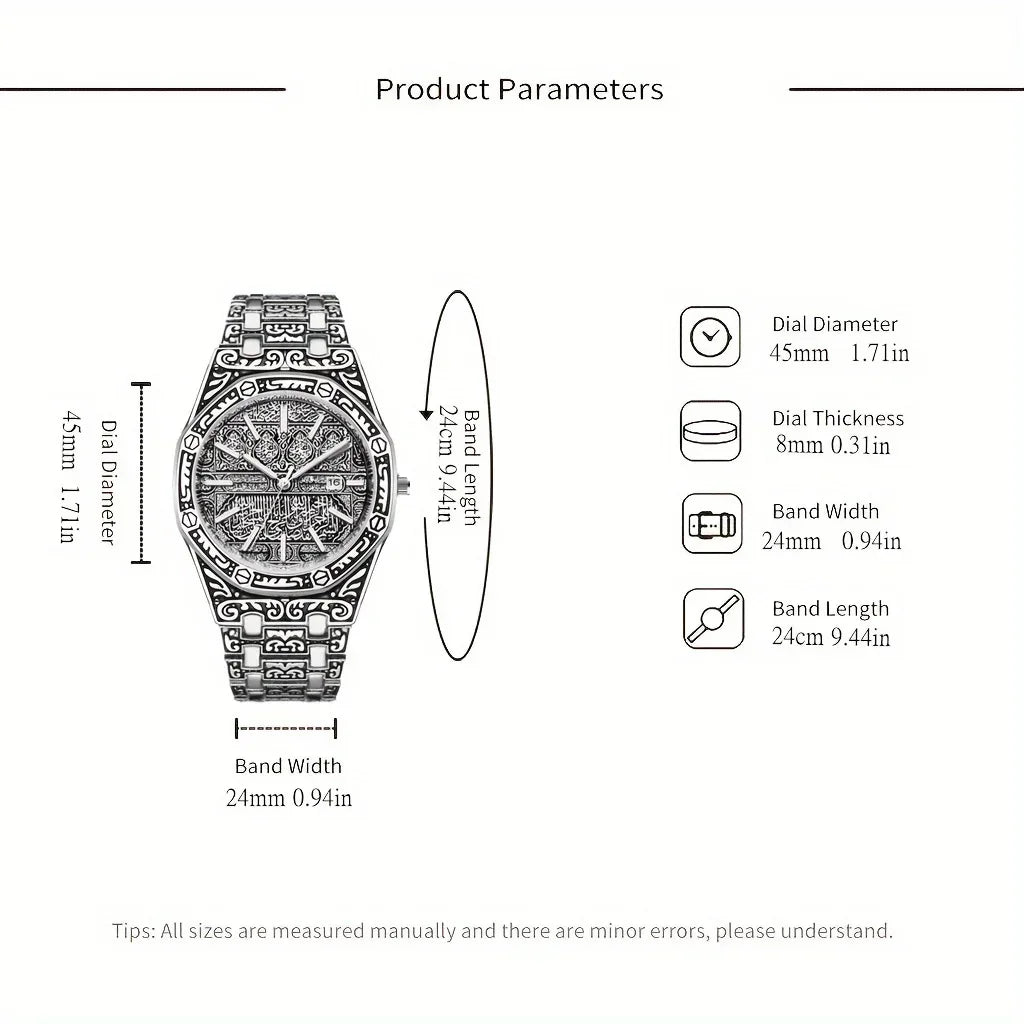 Vintage Elegant Men's Watch Fashion Business Trendy Watch