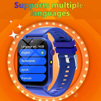 New Smart Watch Kids Toys 18 Games Sleep Monitoring Alarm Clock Calculator Steps Children Smartwatch Camera Girls Boys Gifts